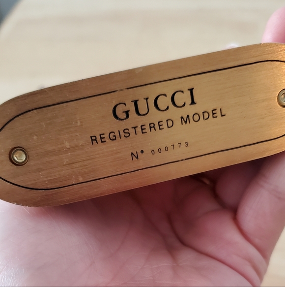 Vintage Gucci Stirrup Clock - Picture 3 of 3